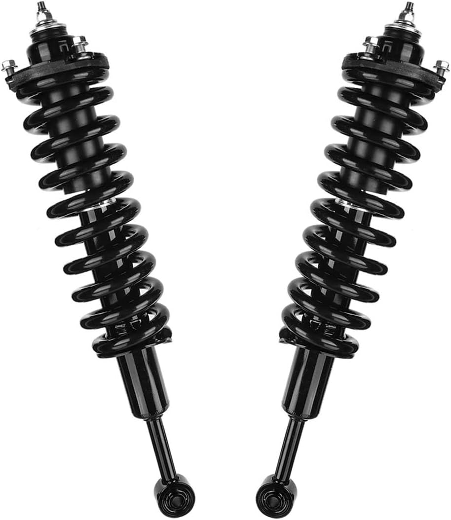 AutoShack Front Complete Strut & Coil Spring Assemblies - Driver and Passenger Side for Toyota, Tacoma 2005-2015, RWD L4 2.7L V6 4.0L