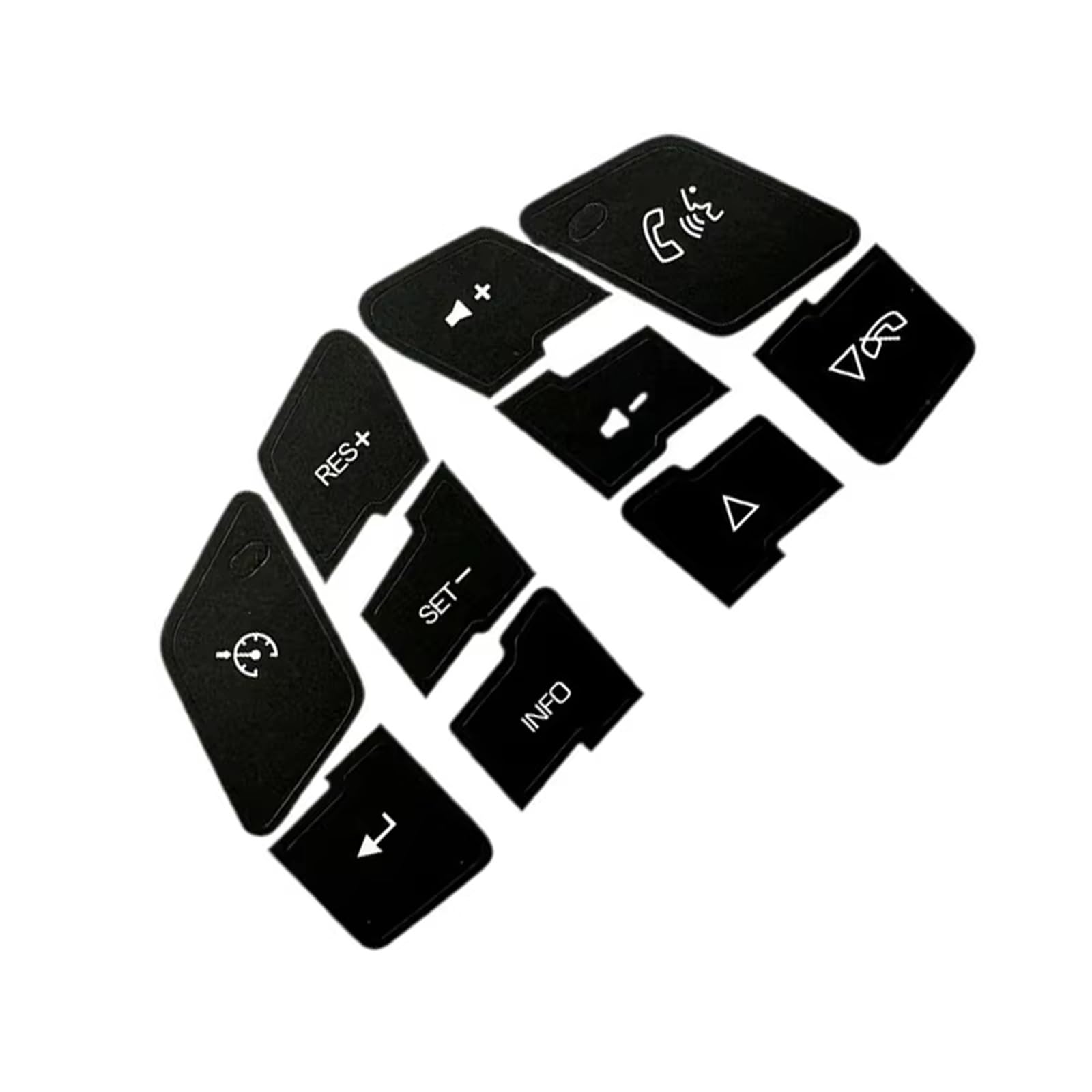 Button Stickers Compatible with Chevrolet for Corvette C6