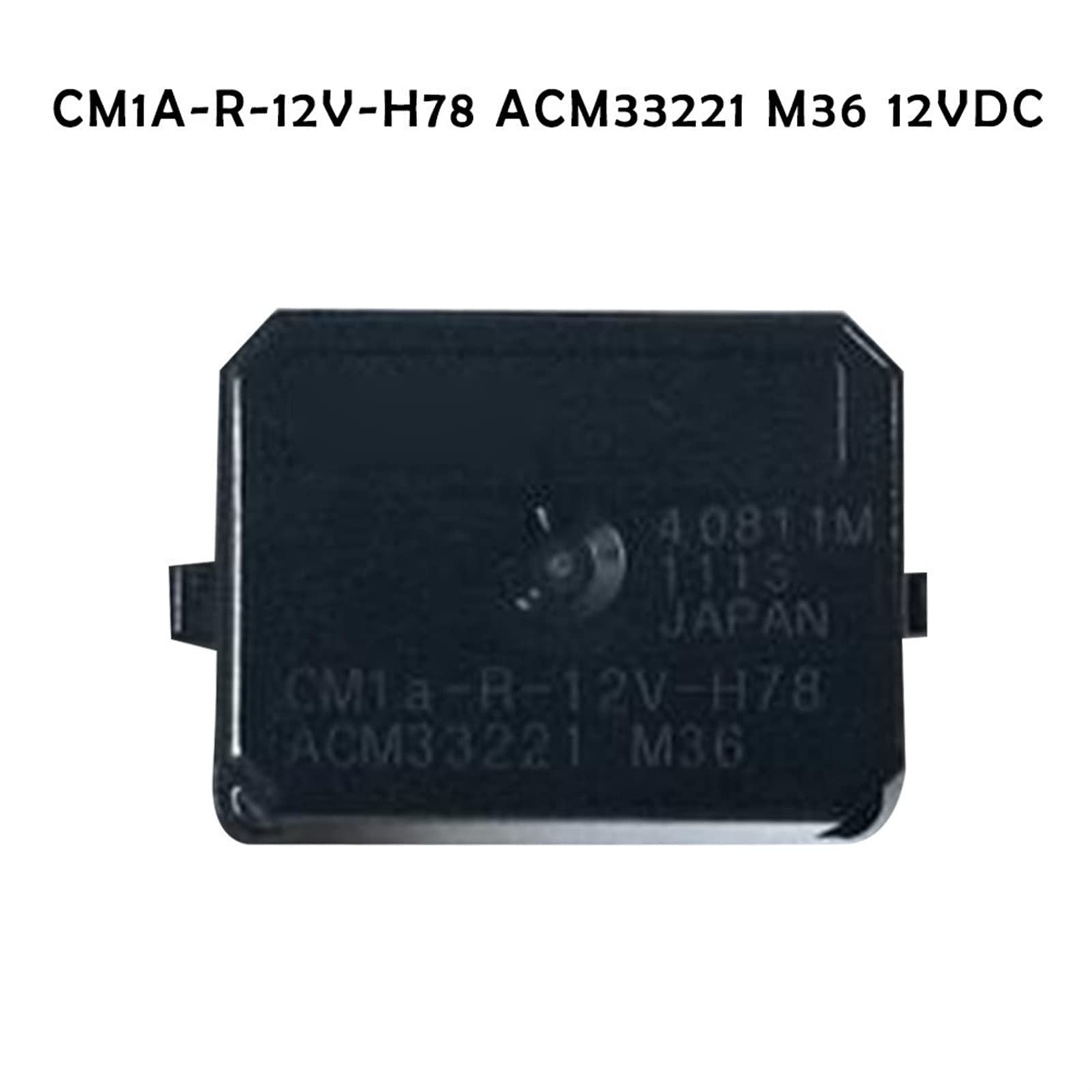 Parti di ricambio Relè automobilistico 12V CC Accessorio 4 pin CM1A-R-12V-H78 ACM33221 M36 Sostituzione parti multiuso per