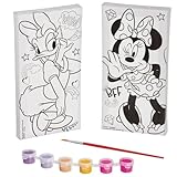 Minnie Mouse Color Your Own Canvas Set