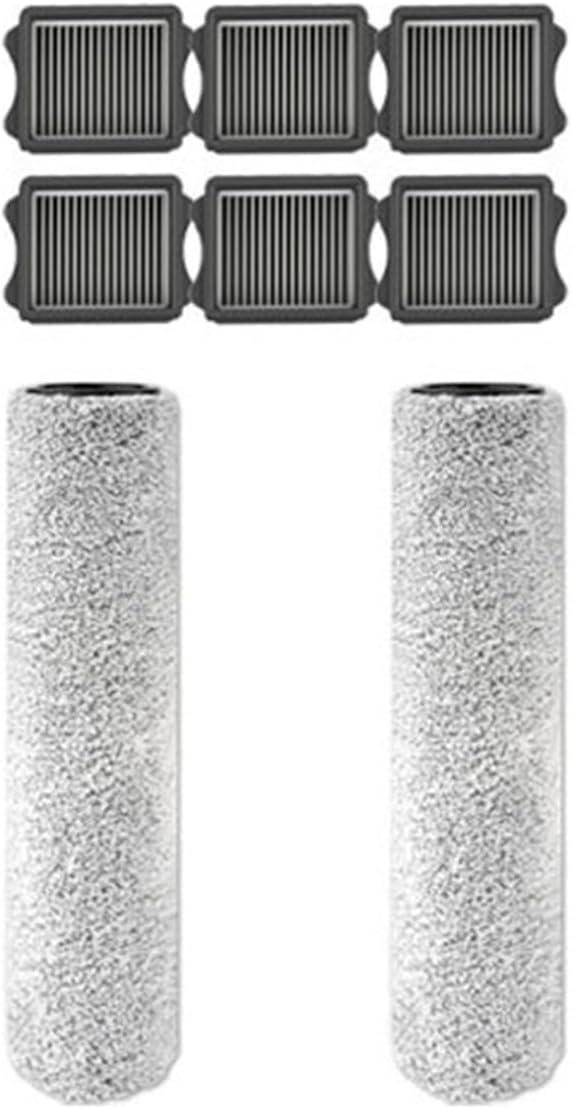 parts Roller Brush, HEPA Filter, Compatible for Tineco Floor One S9 Artist Pro/Steam, Handheld Cordless Vacuum Cleaner Accessories(Set 01)