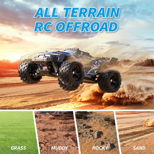 snookids Coche Teledirigido - 2,4 GHz Coche RC Vehículo Todoterreno de Alta Velocidad 40 km/h 1:18, 4WD Coche Radiocontrol Drift Buggy Cars Controlados Juguete Regalo para Niños Adulto - imagen 6