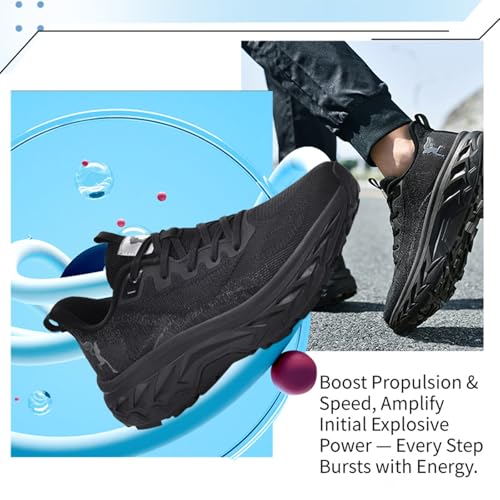 Running Shoes for Mens Sneakers Wide Width Slip on Tennis Shoes,Lightweight Breathable RunningIdeal for Athletic Workout Gym Jogging and Casual Wear3