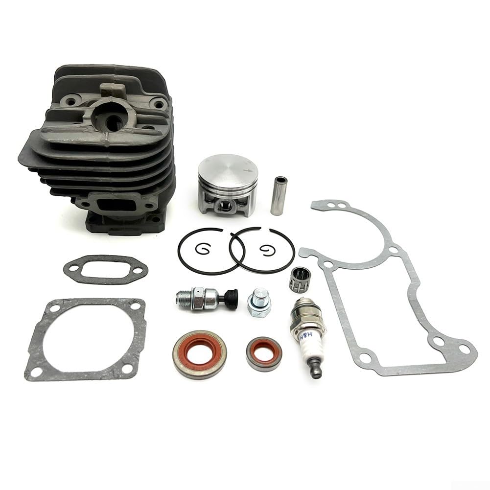 Kit de pistón cilíndrico 44,7 mm 026 MS260 para motosierra nikasil revestida pieza de repuesto 1121 020 1217 kit de reparación de motosierra