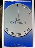 The ONE Minute COMMUNICATOR 0962366013 Book Cover