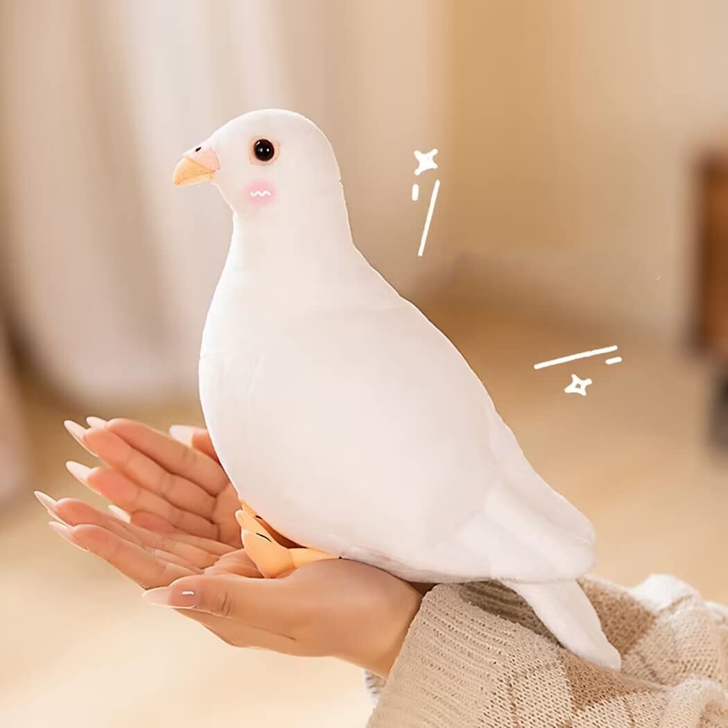 Amazon.co.jp: yousyu ハト置物 リアル鳩のぬいぐるみ 鳥モデル 動物