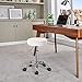 Duhome 410 Height Adjustable Swivel Rolling Chair Massage Medical Clinic Tattoo Spa Salon Stool with Wheels (White)