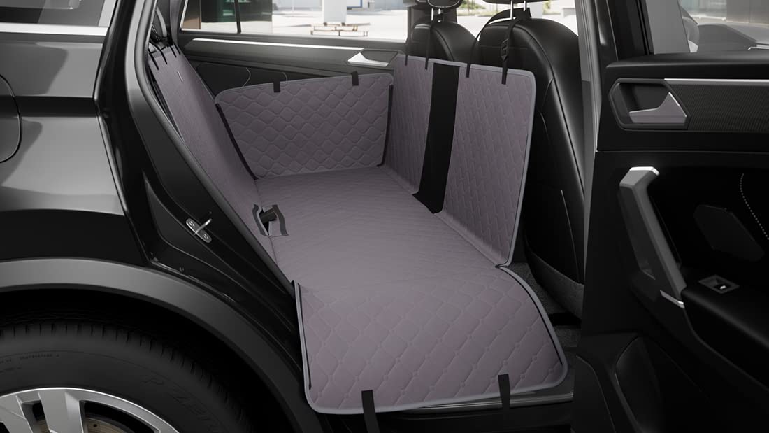 Knuffelwuff Coperta universale per cani per il sedile posteriore, 137 x 148 cm, impermeabile, antigraffio e antiscivolo, per auto, furgone e SUV