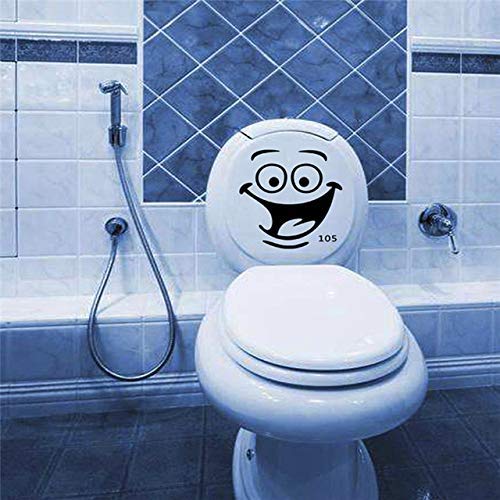 'Funny Smile' Toilet Sticker (PVC Vinyl, 36X30CM) 1