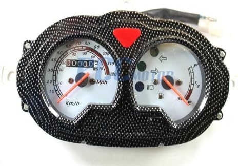 1L 8 WIRES Speedometer Gas Gauge FOR GY6 MOPED MOTORCYCLE SCOOTER SD04