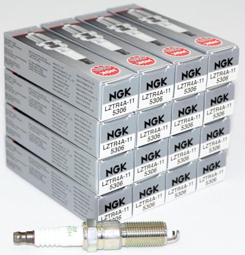 16 pc NGK V-Power Spark Plugs compatible with Dodge Ram 1500 5.7L V8 2003-2008 (16 Pack)