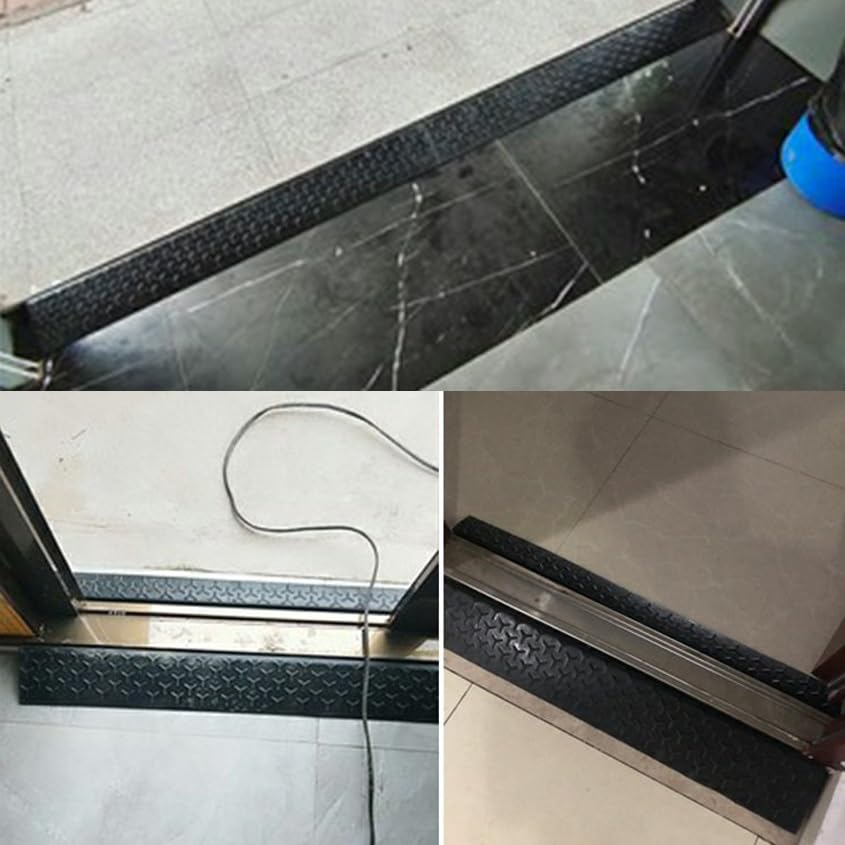 Rampe for Auto, Rampa Portatile, con Vite, Adatta for la Transizione della Soglia, Comoda for Il Lavoro e Il Passaggio dei Robot Spazzanti(7cm/2.8in)