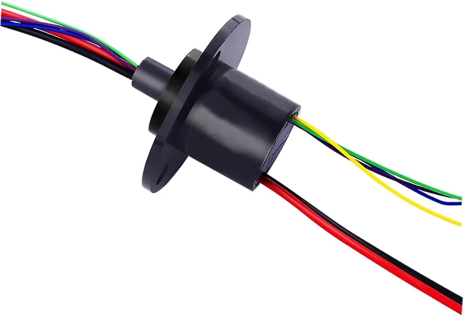 1PCS 2CH 10A+4CH 2A Mixed Slipring Dia 22mm Speed 250RPM Conductive Slip Ring Package Machine Unlimited Rotary Joint Connector