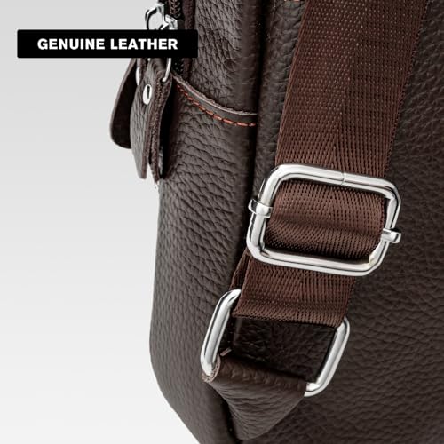Molshine Genuine Leather Sling Bag