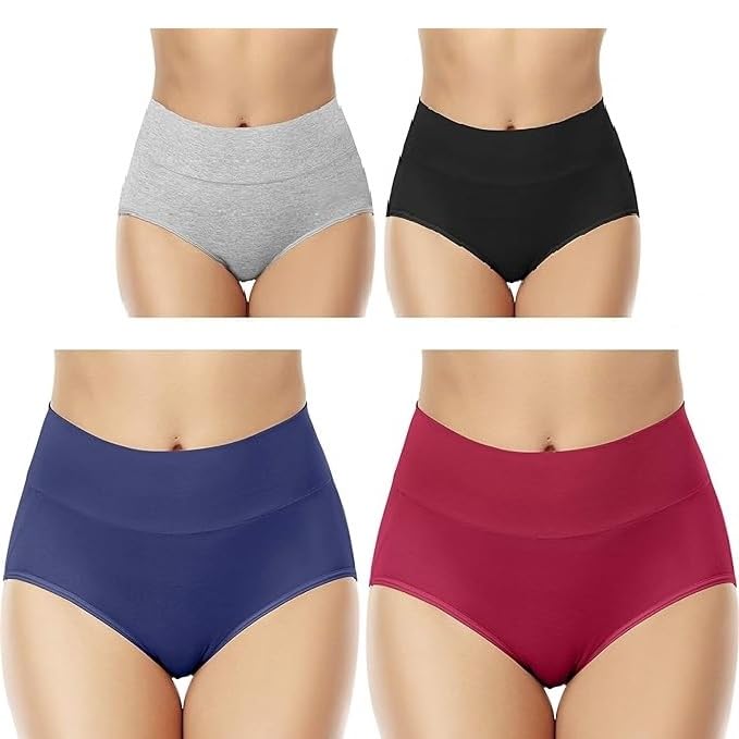 geifa Women Hipsters Panties 100% Super Soft Cotton Hipster Ladies Plain Bright Panty/Innerwear Soft Panties Underwear Combo-picture-6