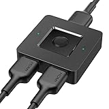 Résolution ultra HD 4K @ 60 Hz : profitez d'une clarté époustouflante avec prise en charge de la vidéo 4K/2K @ 60 Hz et 3D. Optimisé pour HDMI 2.0, il offre un taux de rafraîchissement double de celui des commutateurs standard de 30 Hz pour des jeux fluides et sans fantômes.
