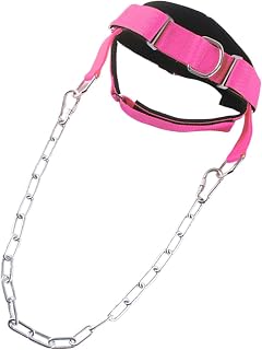 Sports Neck Training Exerciser Fitness Neck Harness Traps Muscle Builder Head Harness for Strength Fitness Powerlifting