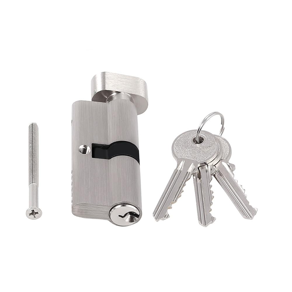 Barrel Lock Lock Cylinders 35/35 40/40 45/45 for Cylinder Barrel Door Thumb Turn Anti Pick(40 mm)