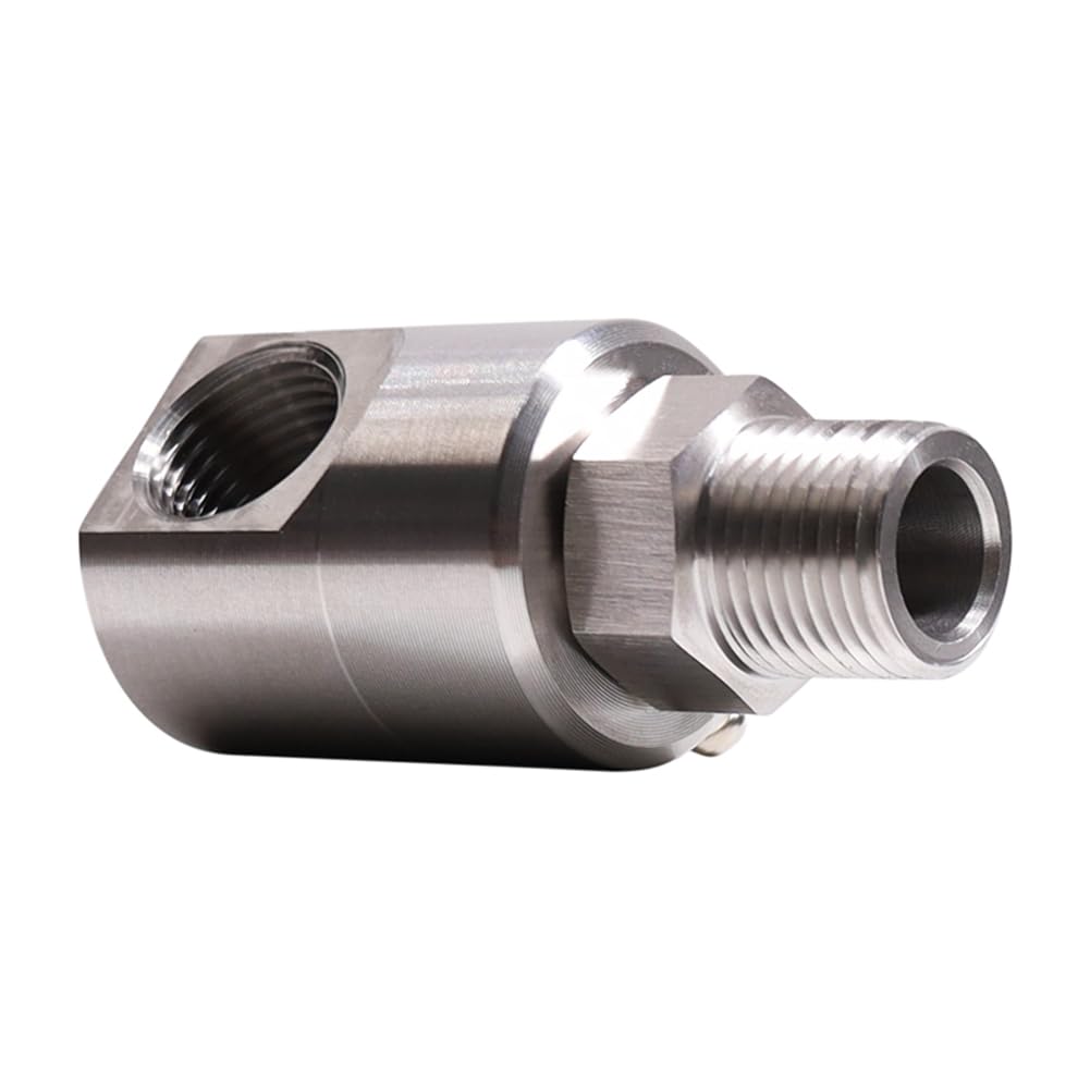 Srutueo Super Swivel 1/2 Inch Heavy Duty Hose Reel Swivel - Hose Reel Component Fittings for Multiple Applications Easy Install, Silver