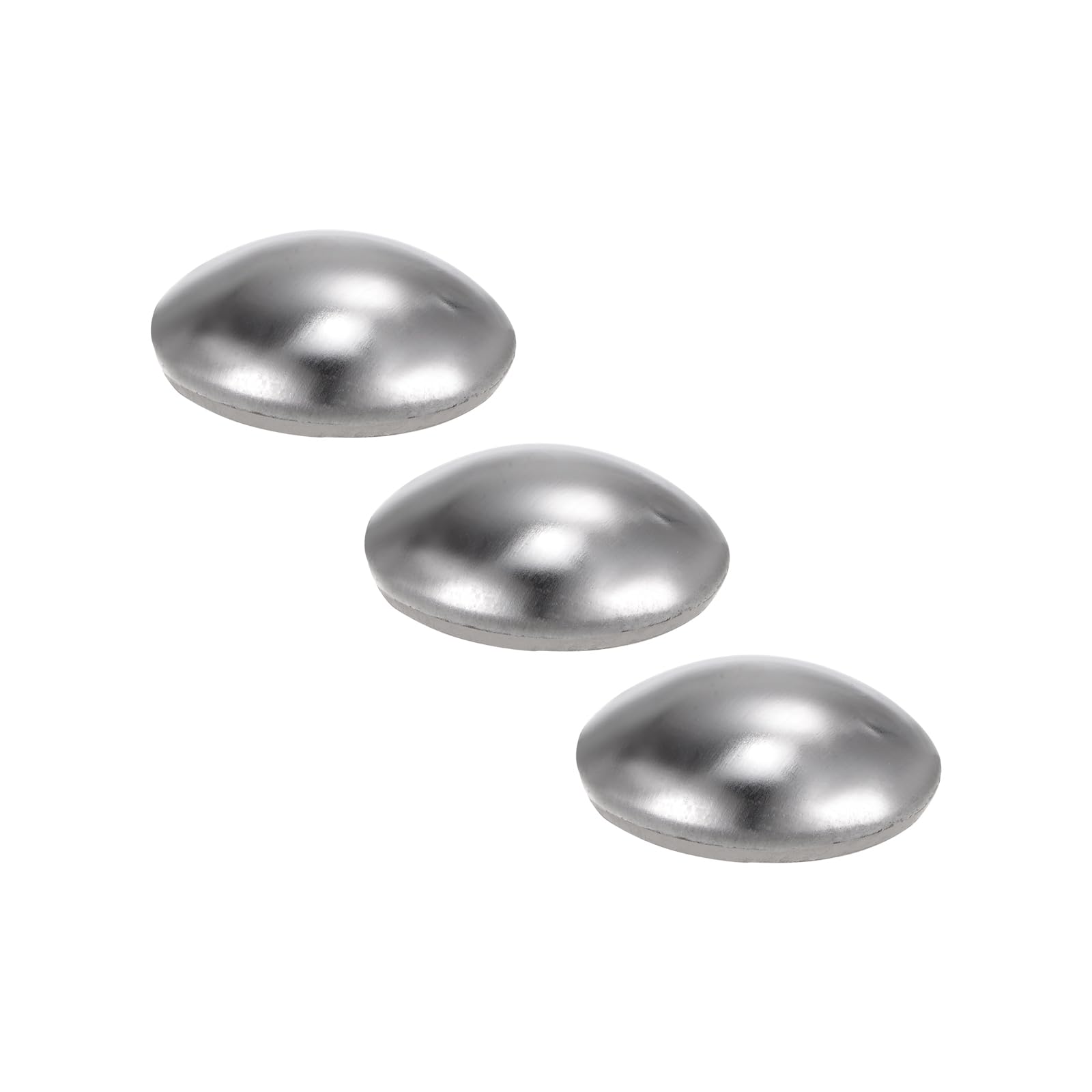 QUARKZMAN 40Stk 65Mn Stahl Push on Push Mutter Kappen 0.2" Achse Push Mutter Befestigungselement für Hand Lastkraftwagen Rasenwagen Wagen und Rollwagen Behälter M5 x 16mm