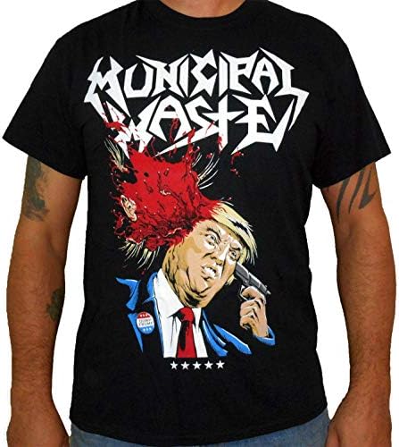 Municipal Waste (Trump Walls of Death) Men's T-Shirt Black