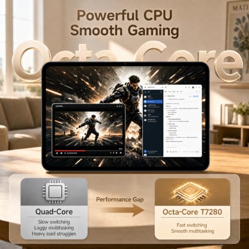 TECLAST T65 13.4" Android16 4G Tablet, 20GB+128GB 120Hz Widevine L1