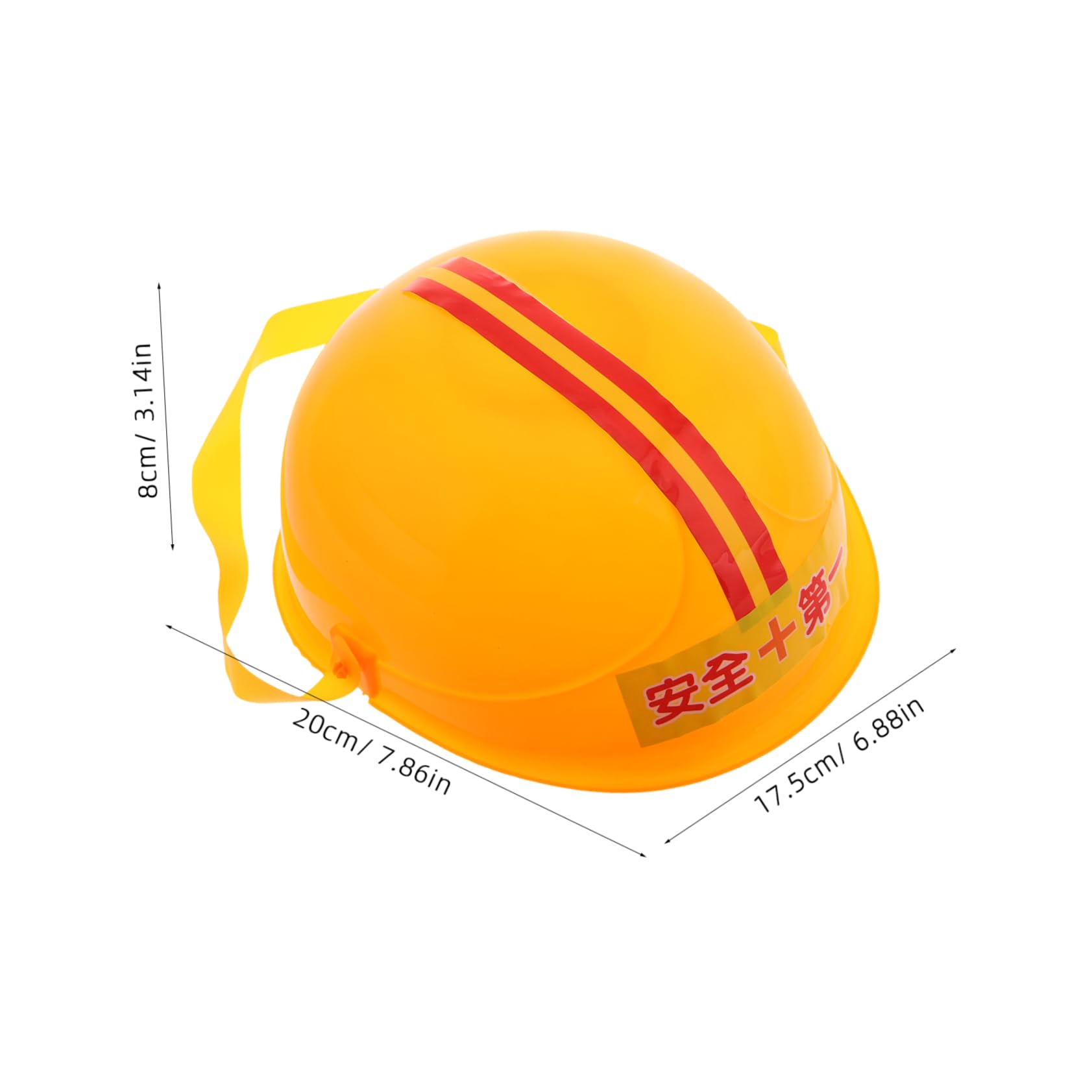 KESYOO Construction Worker Hat Safe and Comfortable Engineering Role Play Hat for Builder Costume Accessory for Interactive Games and Dress Up Fun