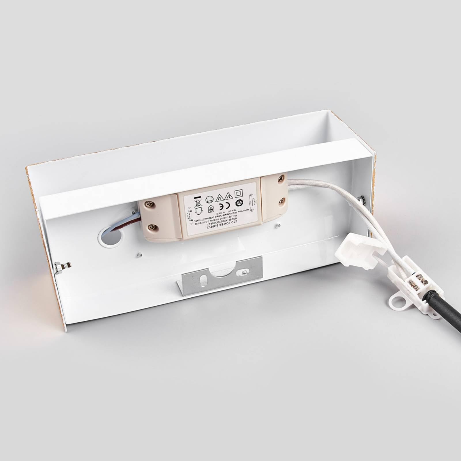 Lindby Bombillas LED aplique de pared interior en oro, lámpara | iluminación de pared, moderno, 3000 k blanco cálido para pasillo, sala de estar, salón, dormitorio, comedor