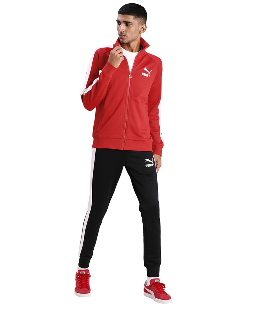 PUMA Kurtki sportowe z rozgrzewaniem i treningiem Mężczyźni Iconic T7 kurtka dresowa