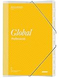 Carpeta de polipropileno con doble espiral, incluye regla marca páginas, fundas de polipropileno transparente (5) y etiquetas autoadhesivas para la lista de alumnos