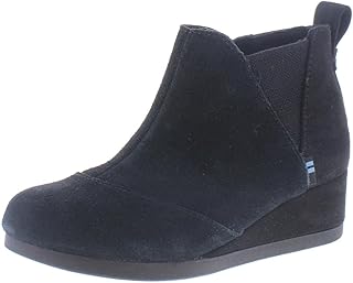 girls Kelsey Round Toe Wedge Booties (Little Kid-big Kid)