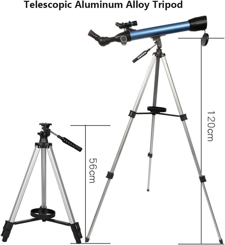 Telescopio Astronómico Refractor Portátil 234x con Trípode miniatura 6