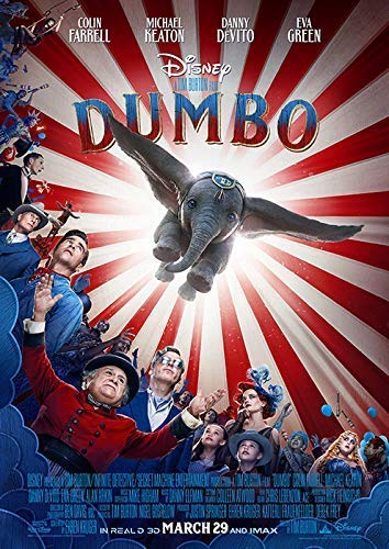 Amazon.co.jp: 映画ポスター ディズニー ダンボ DUMBO 2019 コリン