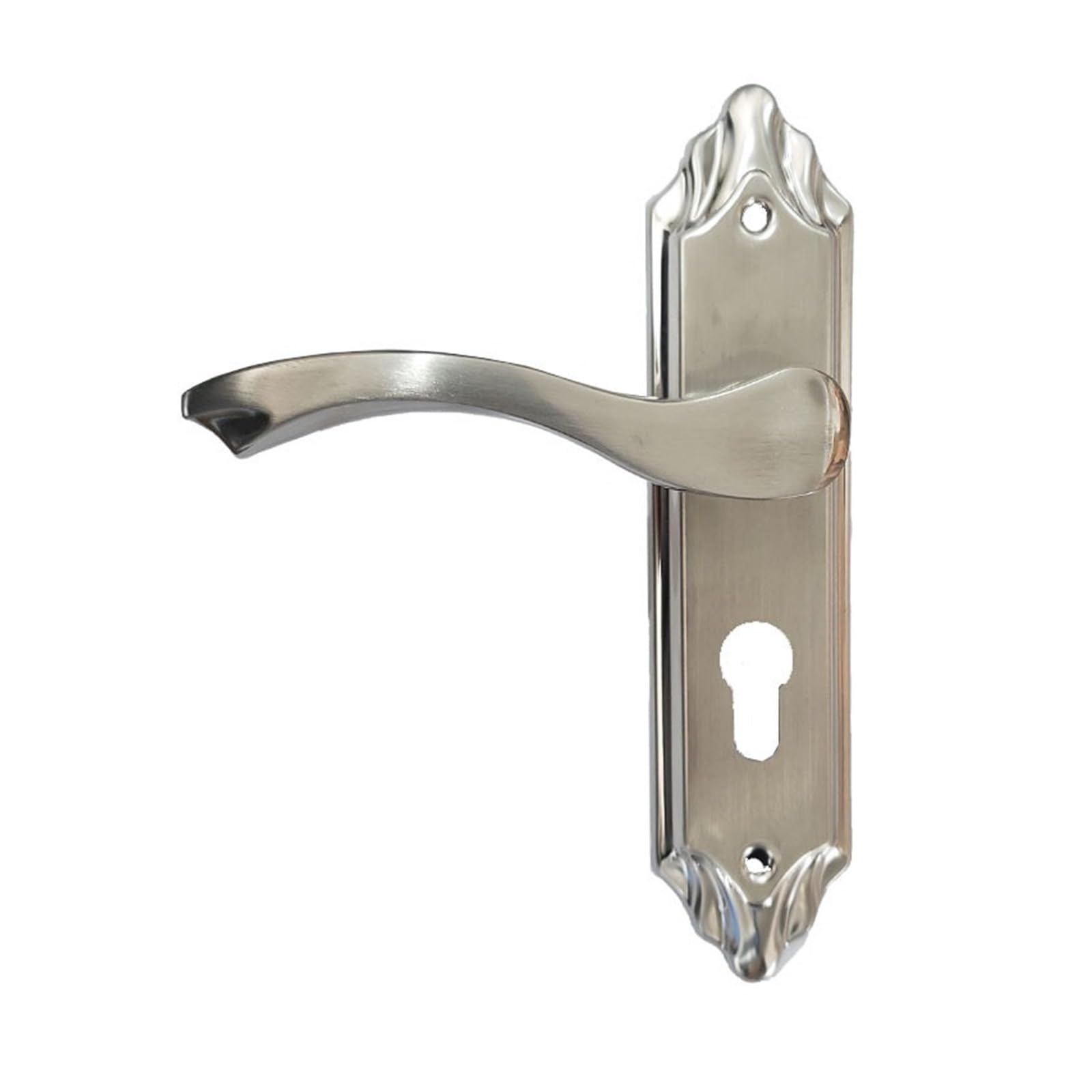 Stainless Steel Silent Mechanical Double Latch Lever Handle Lock Bedroom