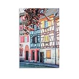 Photo Gallery xjmoney poster facciata colmar immagini murali per pareti domestiche 12x18 pollici (30x45 cm) stampe su tela personalizzate Photo Gallery xjmoney poster facciata colmar immagini murali per pareti domestiche 12x18 pollici (30x45 cm) stampe su tela personalizzate