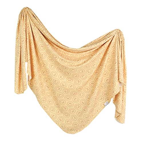 Image of Copper Pearl Baby Swaddle Blanket - Premium Knit Baby Blanket, Large Soft Stretchy Receiving Blankets for Baby Boy and Girl, Swaddles for Newborn, Infant, and Toddler (Vance)