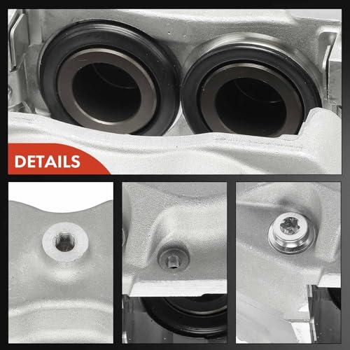 A-Premium Disc Brake Caliper Assembly with Bracket Compatible with Acura RL 2005-2012 - Front Left Driver Side by A-Premium - Image 7