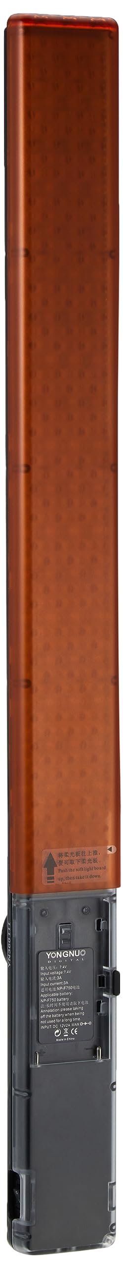 YongnuoYn360Iii 5500K+RGB Full Color Handheld Led Video Light Dimmable Fill Light Bar Touch Adjusting Mode Cri 95+ With 10 Speical Supplementary Lighting Modes With Remote Control, Kdptd7199