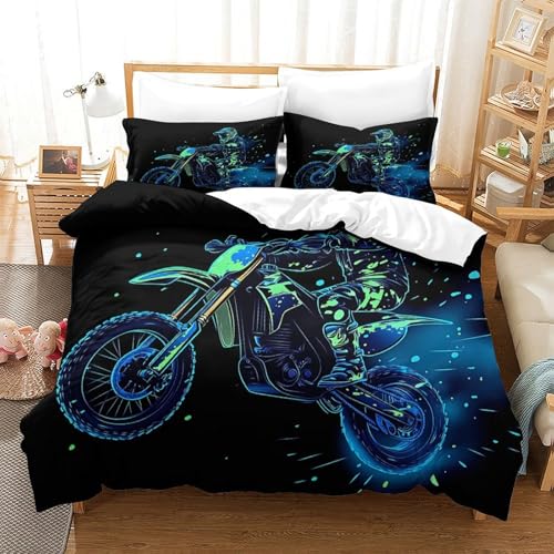 Parure de lit confortable 3D pour chambre d'hommes cosy - 3