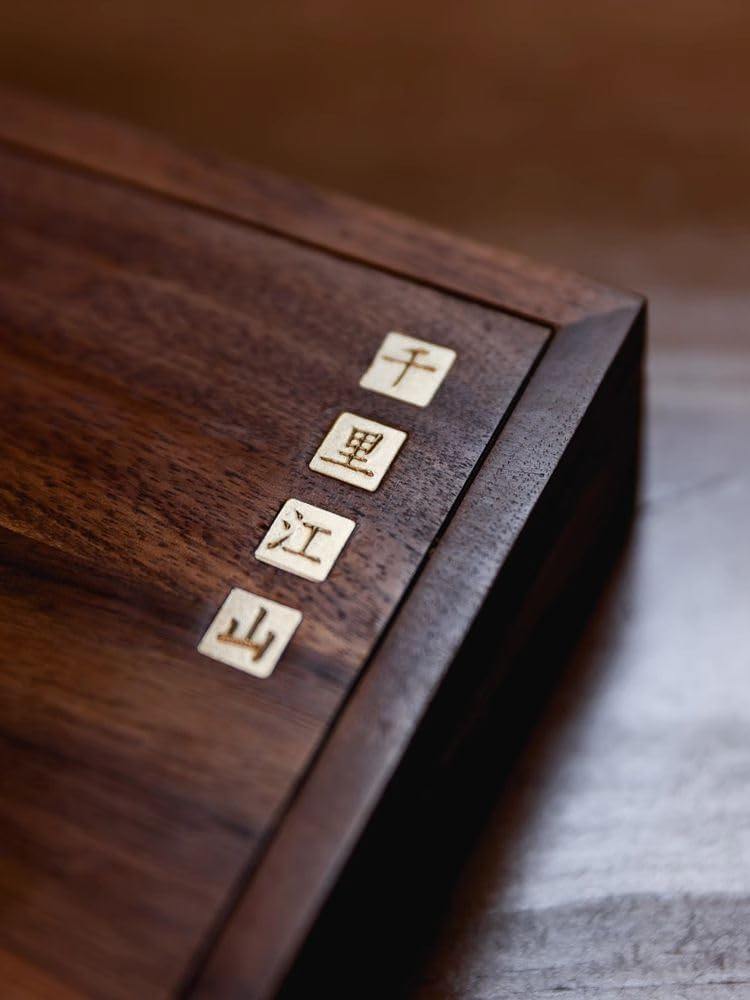 Four Treasures Gift Box with Calligraphy Brush and Rice Paper - Ideal for Practice and Gifting 文房四宝套装-shape1