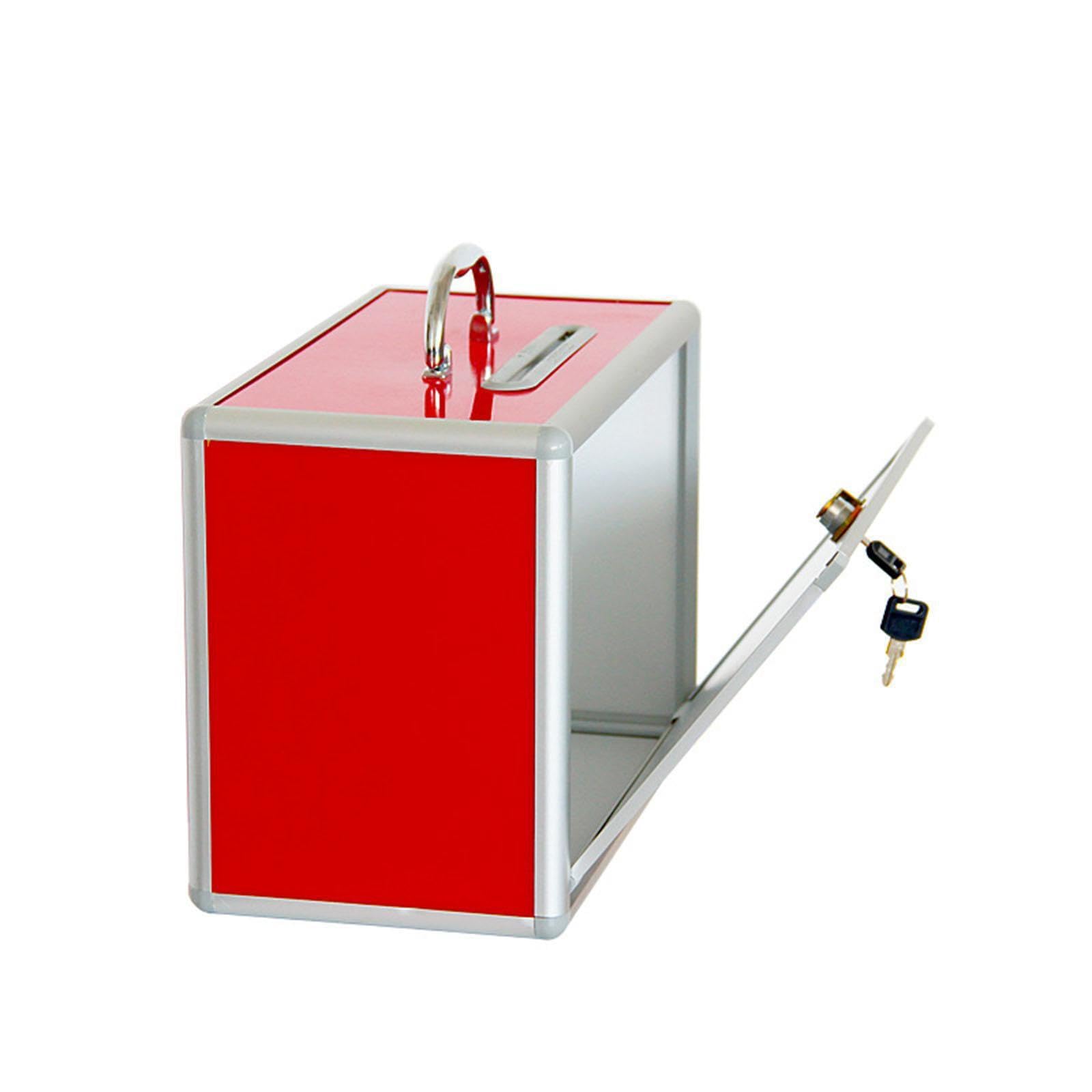 PUXZYAX Charity Donation Ballot Box Storage Container Gathering Suggestions And Community Complaints Multipurpose Voting Suggestions Donations Tickets