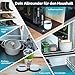 TRIBURG Universal Antirutsch Schmutzmatte 60x90 cm Wasserdicht und Zuschneidbar - Kofferraummatte - Antirutschmatte Auto - Antirutschmatte Schubladen - Kofferraum Schutzmatte
