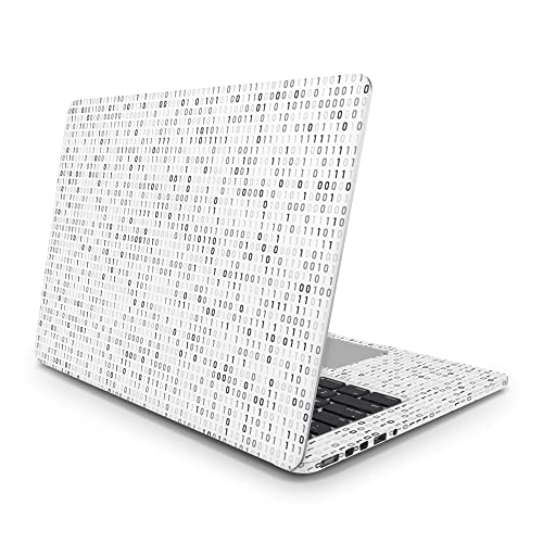 Sticker Master Binary Matrix Code Ordinateur Portable Vinyle Autocollant Peau Couverture 13 14 15 Pouces Ordinateur Portable décalcomanie pour MacBook ASUS Acer HP Custom Size