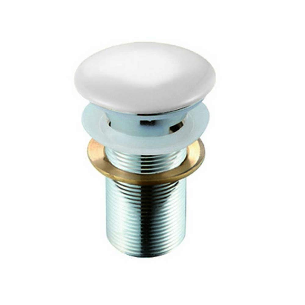 Tapón Click-clack para Lavabo Fancy sin rebosadero Naranja