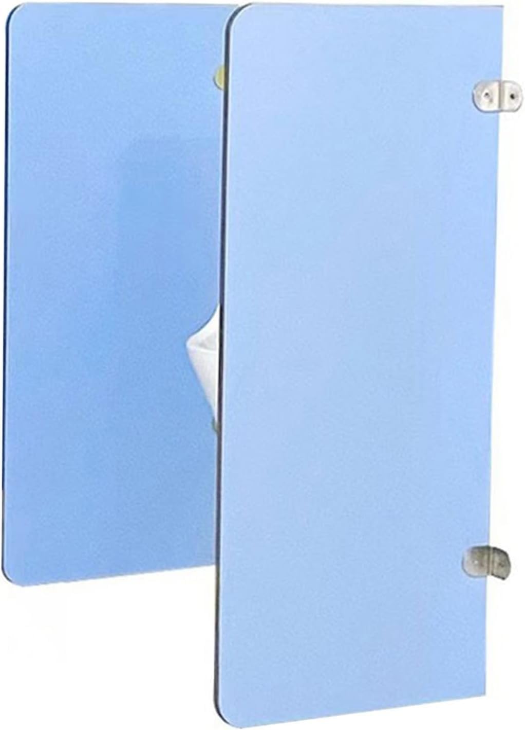 Public Health Partition Urinal Privacy Screen, Waterproof Wooden Board Urinal Divider for Men's Toilet, Wall-Mounted Urinal Baffle Urinal Barrier (Color : Partition*1, Size : 90 *
