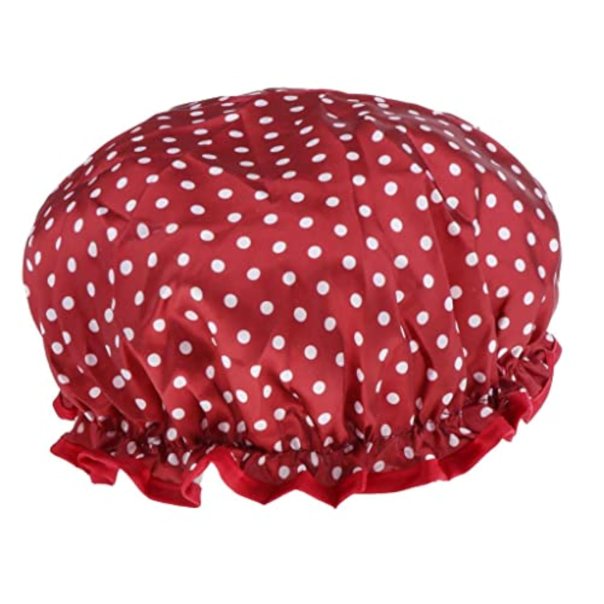 Waterproof Double Layer Shower Cap for Hair Protection