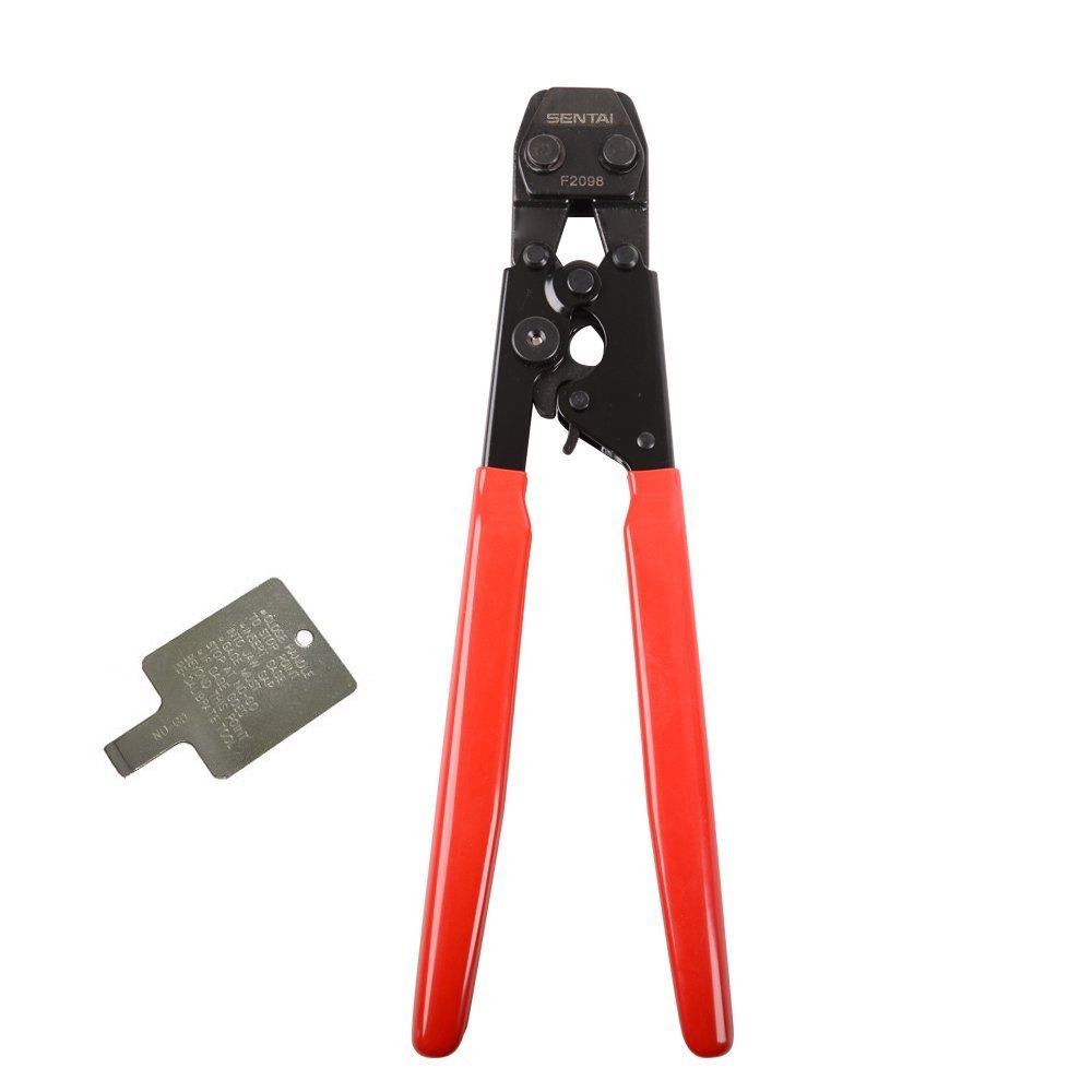 SENTAI PEX Ratcheting Crimping Tool Crimper for Stainless Clamps