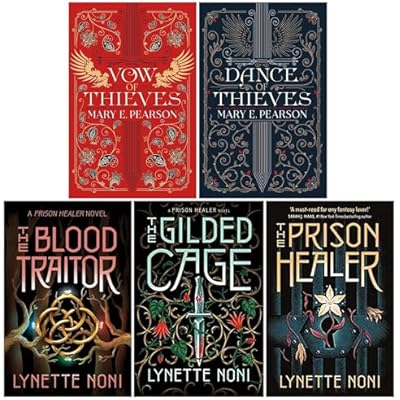 The Prison Healer Series By Lynette Noni and Dance of Thieves Series by Mary E. Pearson 5 Books Collection Set