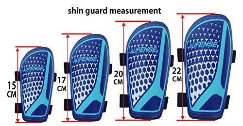 Aufense Soccer Shin Guards For Toddlers Kids - Durable Shin Pads With Adjustable Straps For Ages 2-14 Boys And Girls (Black, M) #TOP3