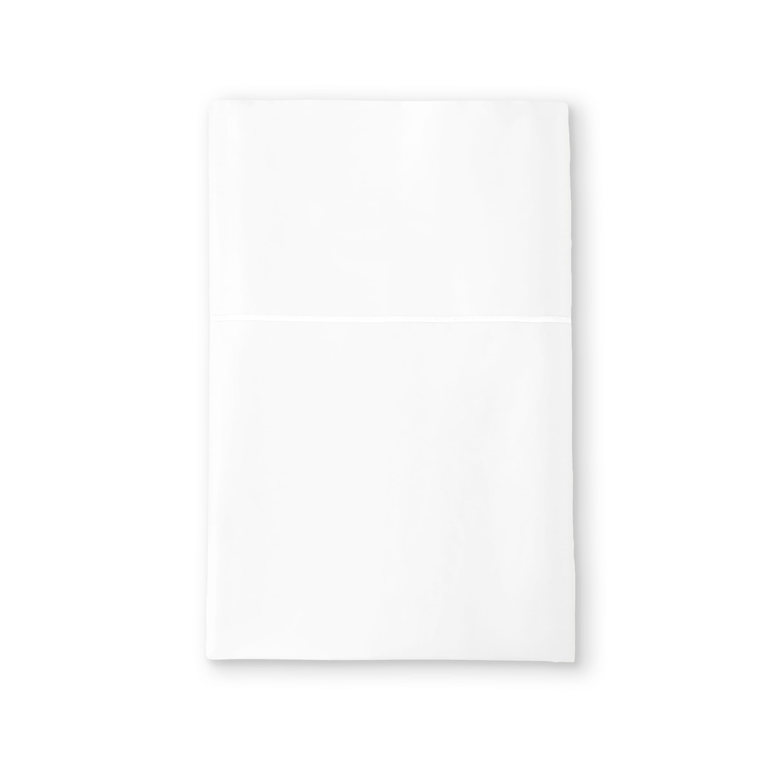 Certified Organic King Flat Sheet Only - 100% Organic Cotton Top Sheet with Luxurious Soft and Breathable 300 Thread Count Sateen Weave Finish - GOTS &amp; Fairtrade Certified (White, King)